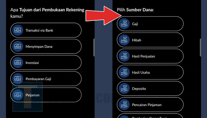 permatamobile x tujuan pembukaan rekening - pilih sumber dana