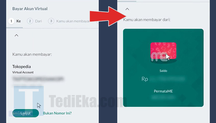 permatanet detail akun - sumber dana