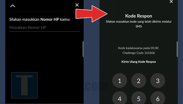 permatamobile x masukkan nomor hp - kode respon