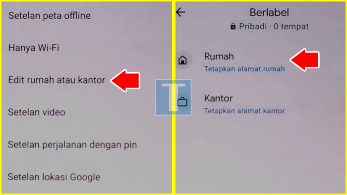 Bagaimana cara menambahkan rumah kita di Google Maps?