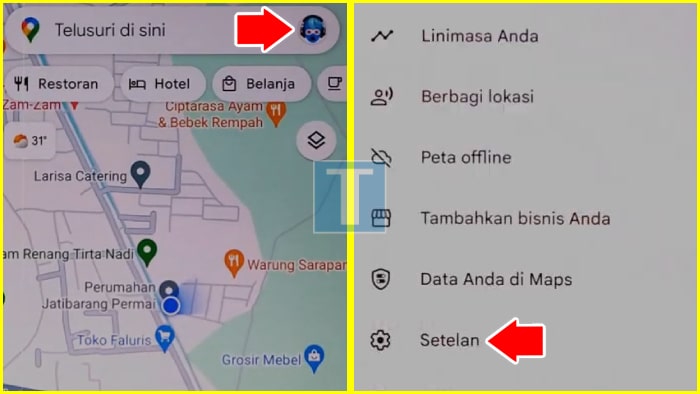 cara membuat alamat kita ada di google map