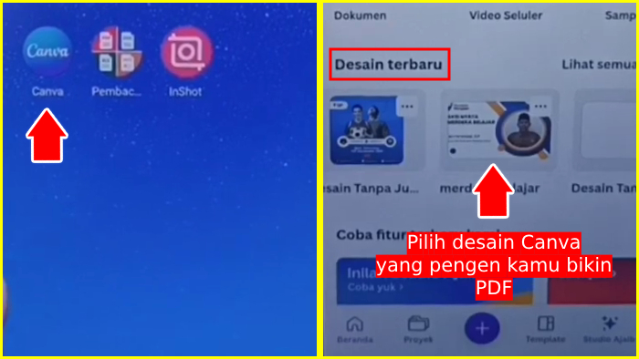 cara membuat pdf di canva