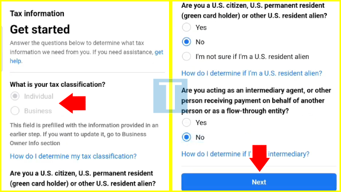 cara menambahkan info pajak di facebook