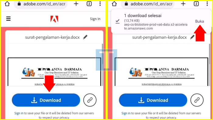 cara mengubah file pdf ke word di hp