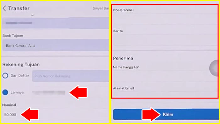 nominal transfer dari bjb ke bca