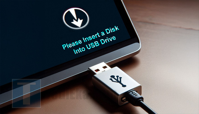 Please Insert a Disk Into USB Drive