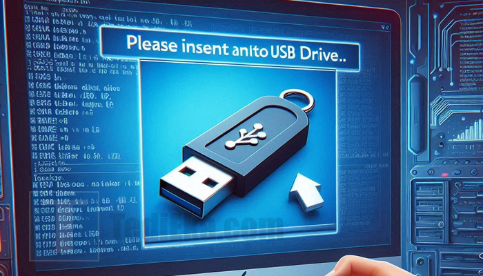 Please Insert a Disk Into USB Drive