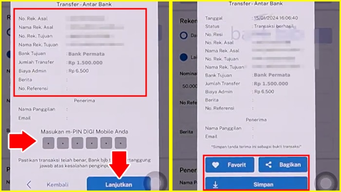 apa Kode transfer ke DANA dari Bank Permata