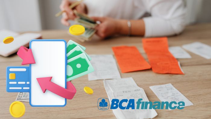 cara cek no kontrak bca finance