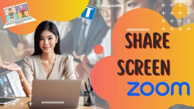 3 Cara Share Screen di Zoom via HP, Laptop, dan Macbook