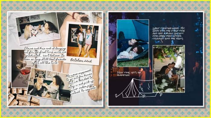 contoh digital scrapbook