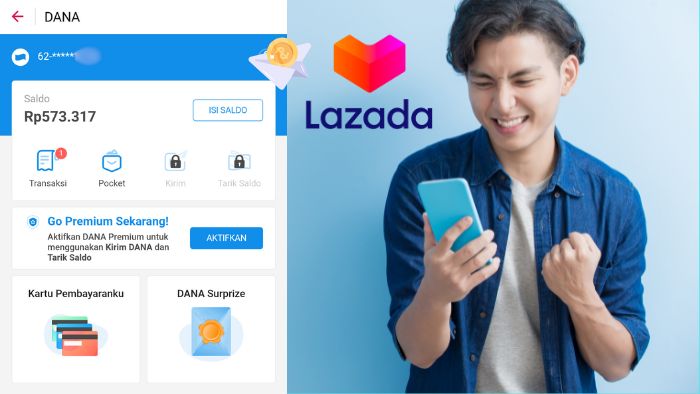 Cara Tarik Saldo Lazada ke Dana