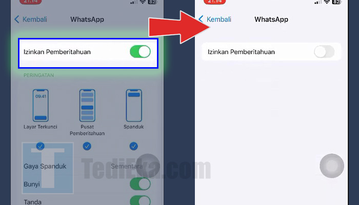 Cara Agar Whatsap Ceklis 1 Tanpa Mematikan Data di iPhone