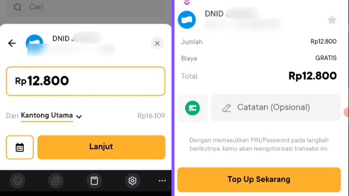 kirim saldo lazada ke dana