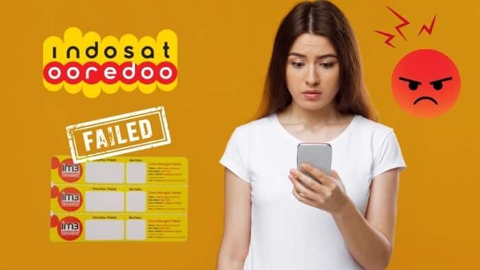 Cara Memasukan Voucher Indosat yang Gagal