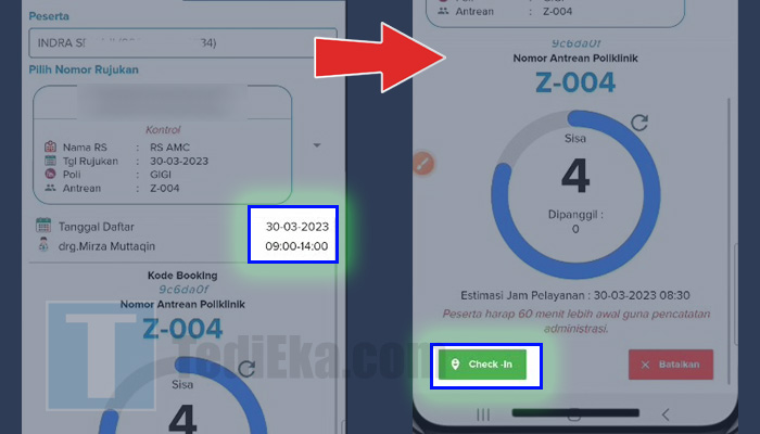 Cara Check-in Antrian Mobile JKN