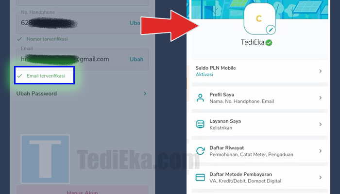 Cara Verifikasi Akun PLN Mobile